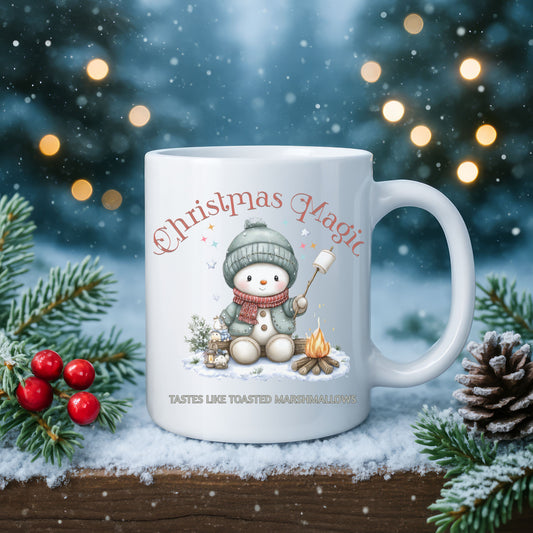 Christmas Magic Tastes Like Toasted Marshmallows Mug