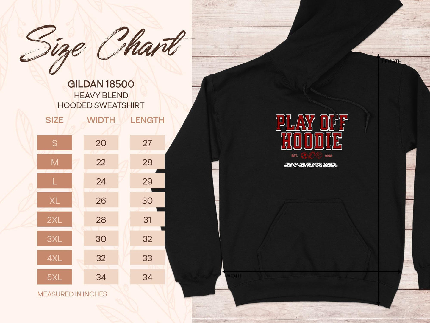 Playoff Hoodie: 2025 Game Day Sports Fan Sweatshirt for Football, Basketball & Soccer