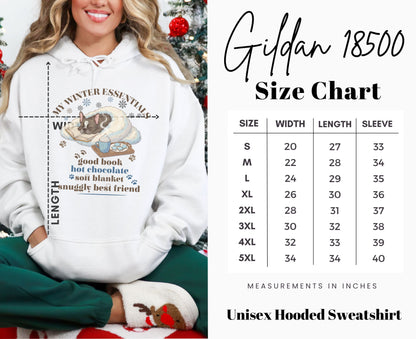 Cozy My Winter Essential Unisex Hooded Sweatshirt