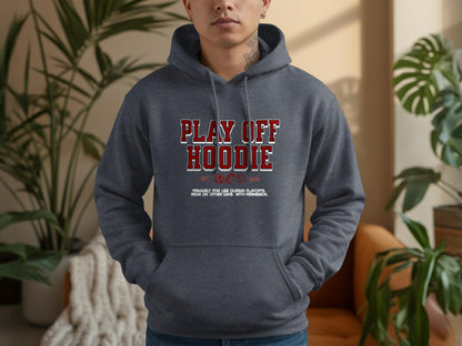 Playoff Hoodie: 2025 Game Day Sports Fan Sweatshirt for Football, Basketball & Soccer