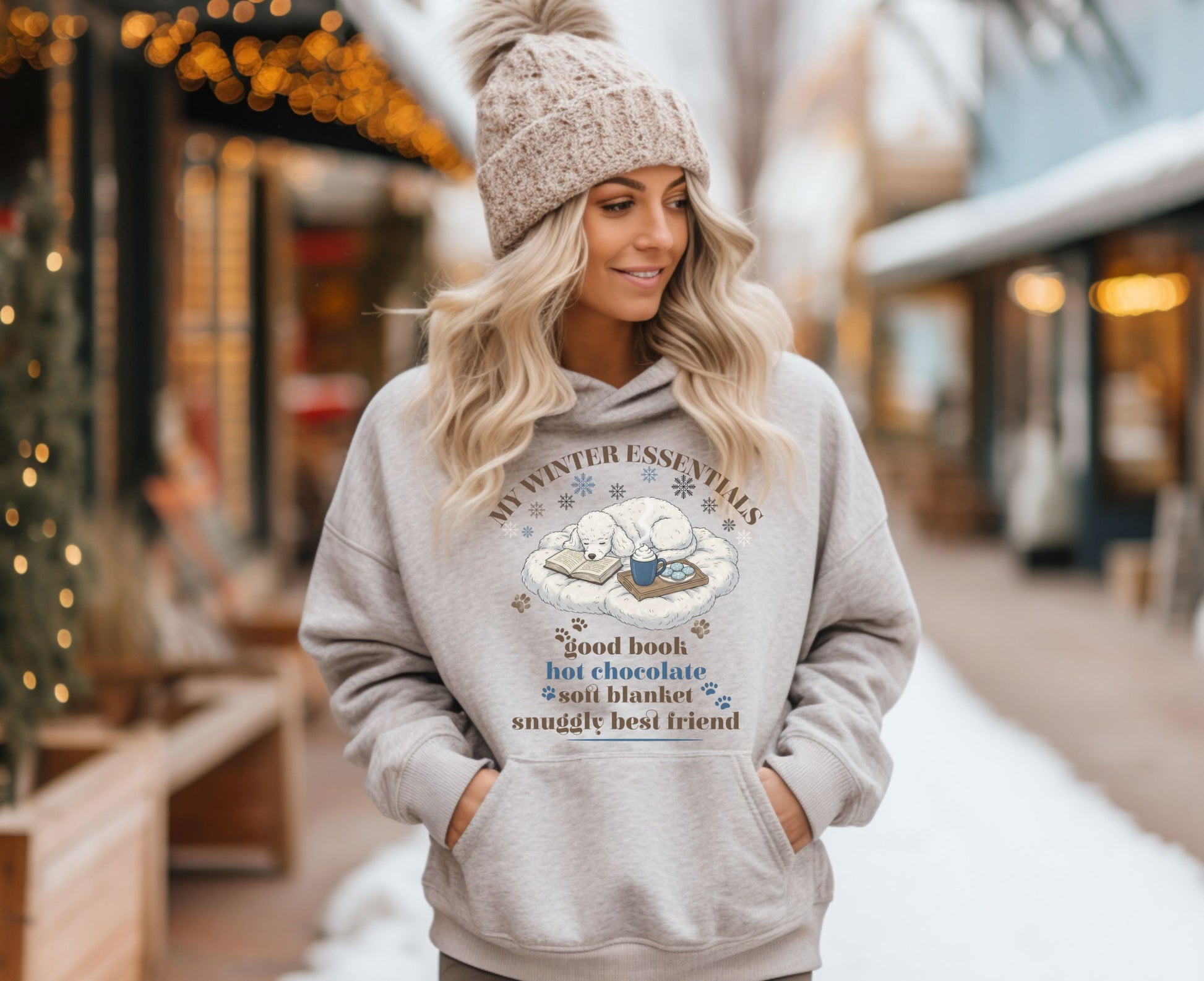 Winter Essentials Hoodie with Cozy Design for Comfort