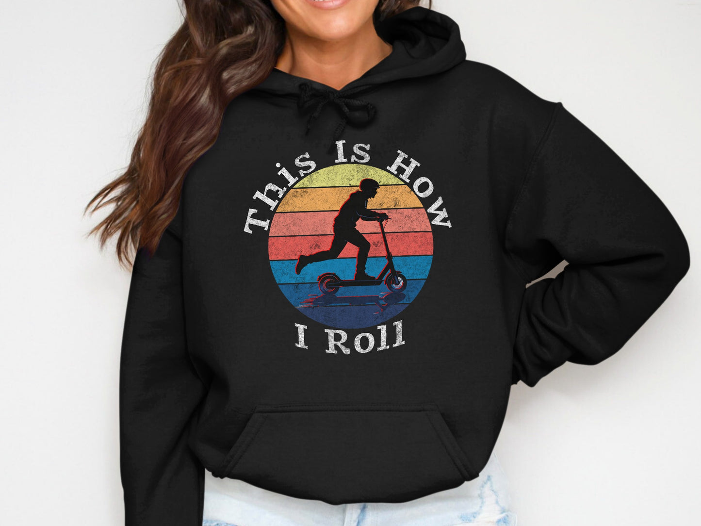 This Is How I Roll Electric Scooter Hoodie