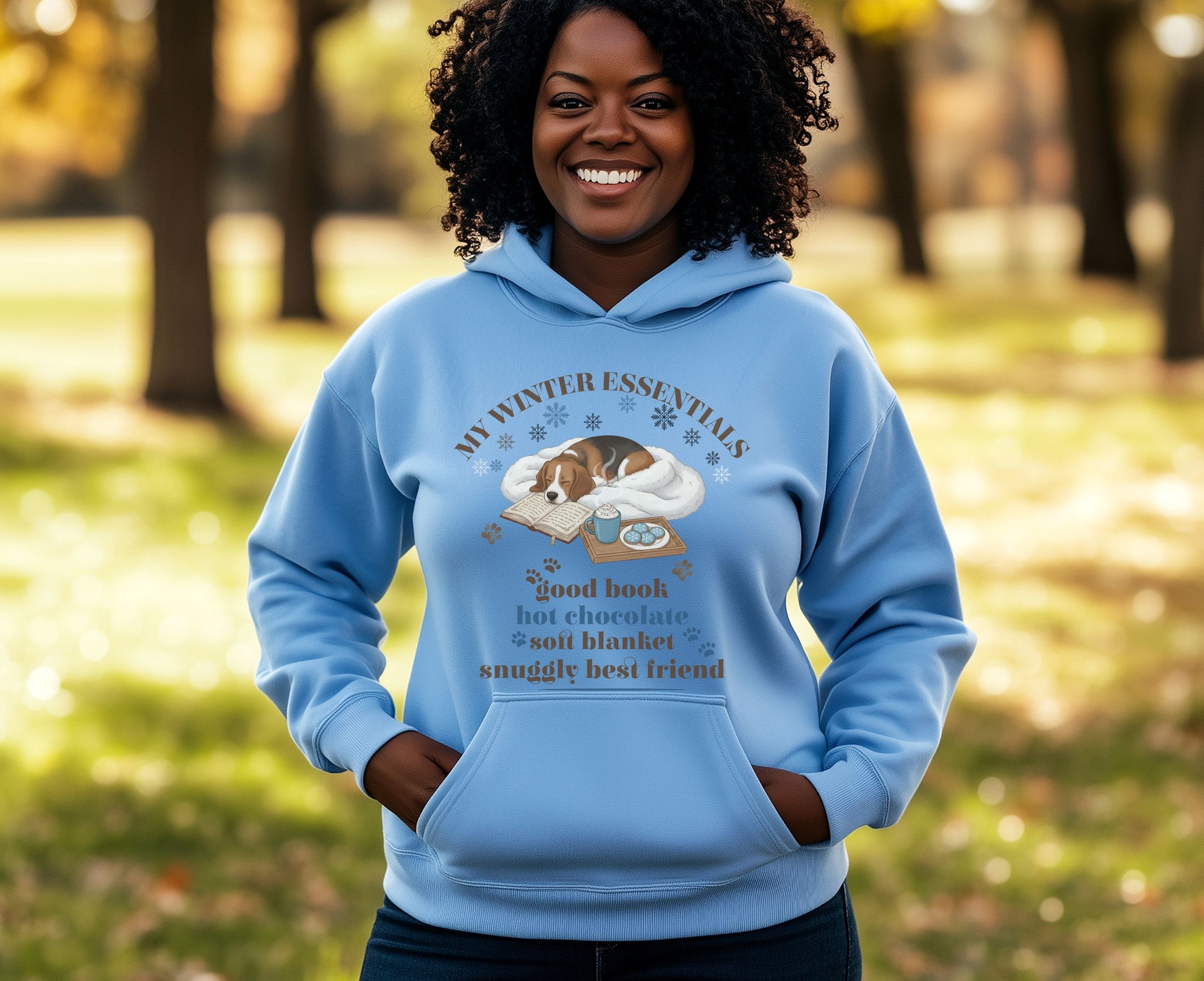 My Winter Essentials Hoodie for Cozy Evenings